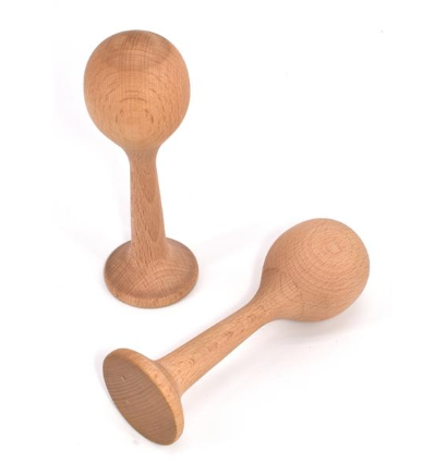 Kleine Holz-Maracas (Paar) Voggenreiter