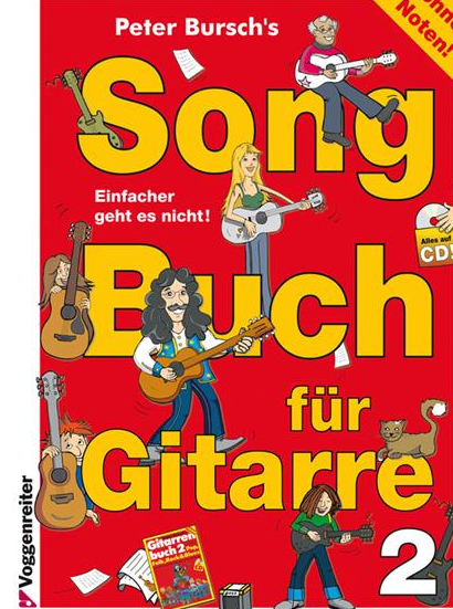 Songbuch für Gitarre 2 Voggenreiter