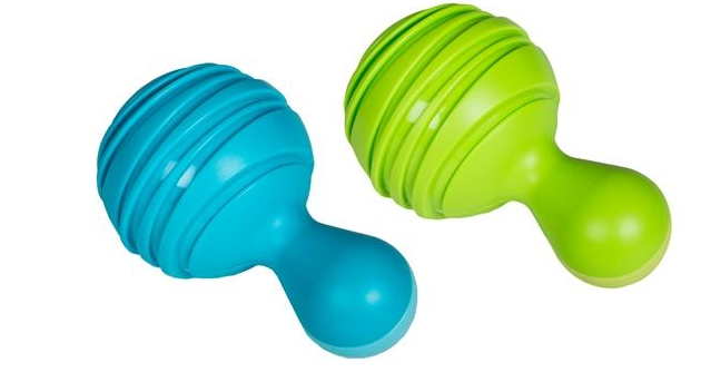 Tropical Maracas (2er-Set, grün + blau) Voggenreiter