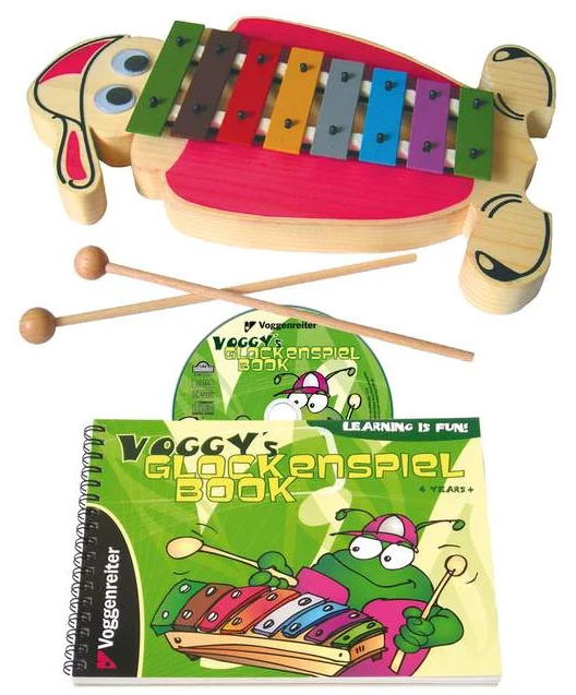 Voggys Glockenspiel-Set - ENGLISH EDITION Voggenreiter