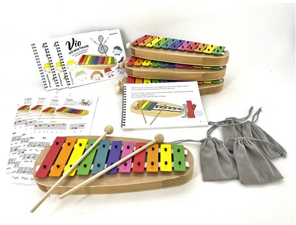 Voggys großes Glockenspiel-Set für den Kindergarte Voggenreiter