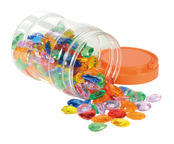 Acryl Juwelen 144 Stk