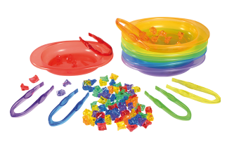 Sortierschalen-Set transparent