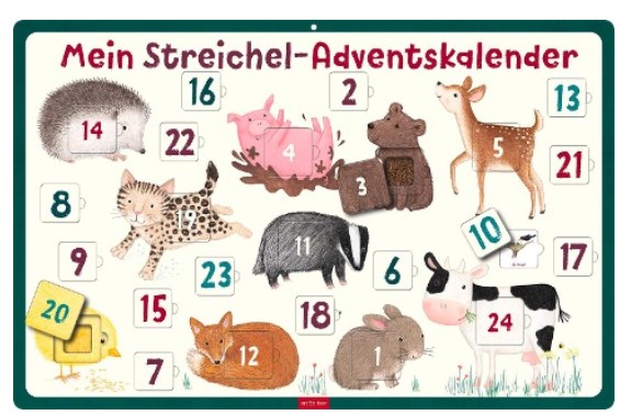 Mein Streichel-Adventskalender Ars Edition
