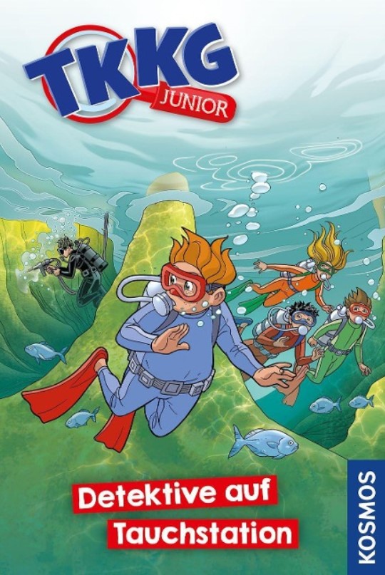 TKKG Junior, 16, Detektive auf Tauchstation Kosmos