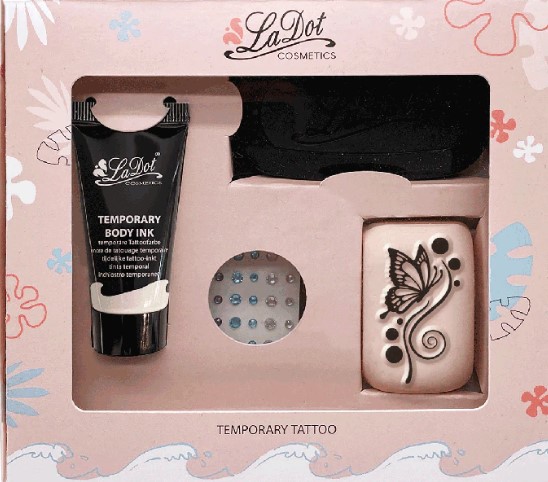 LaDot Set 8,ink,pad,strass,stone M229 LaDot