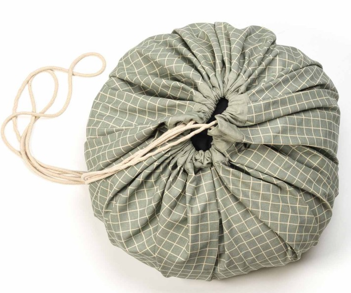 Spieltuch Original- organic grid green Play&Go