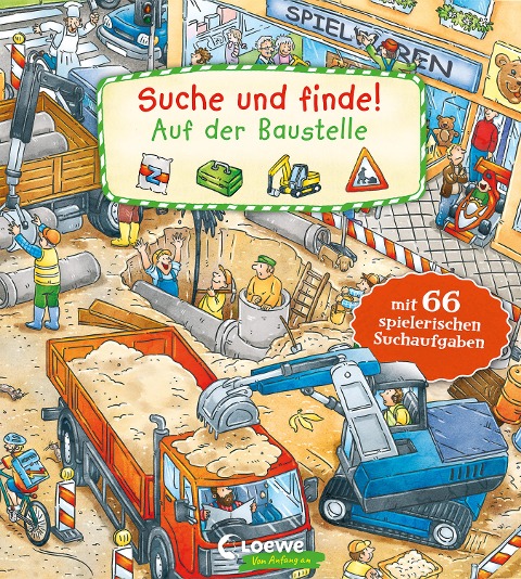 Suche und finde! - Auf der Baustelle Loewe Verlag