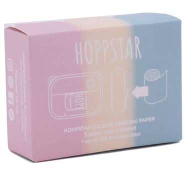 A3&: AV: 3er Packung Thermodruckrollen - BUNT  Hoppstar