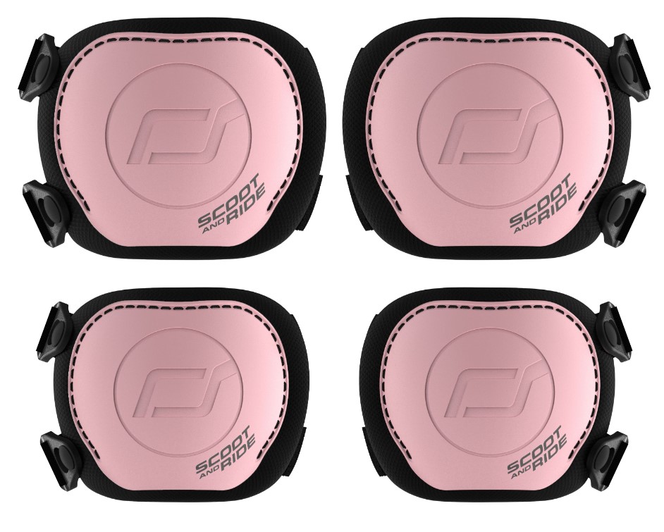 Protective Set XXS & S - rose  Scoot & Ride