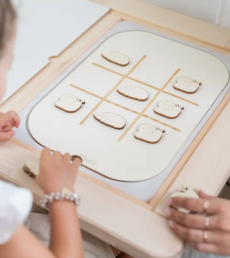 TicTacToe - mit Igel und Schnecken Igelkind