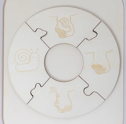 Lebenszyklus - Schnecke Igelkind