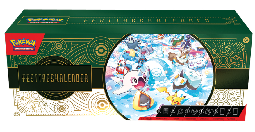 Pokemon Festtagskalender