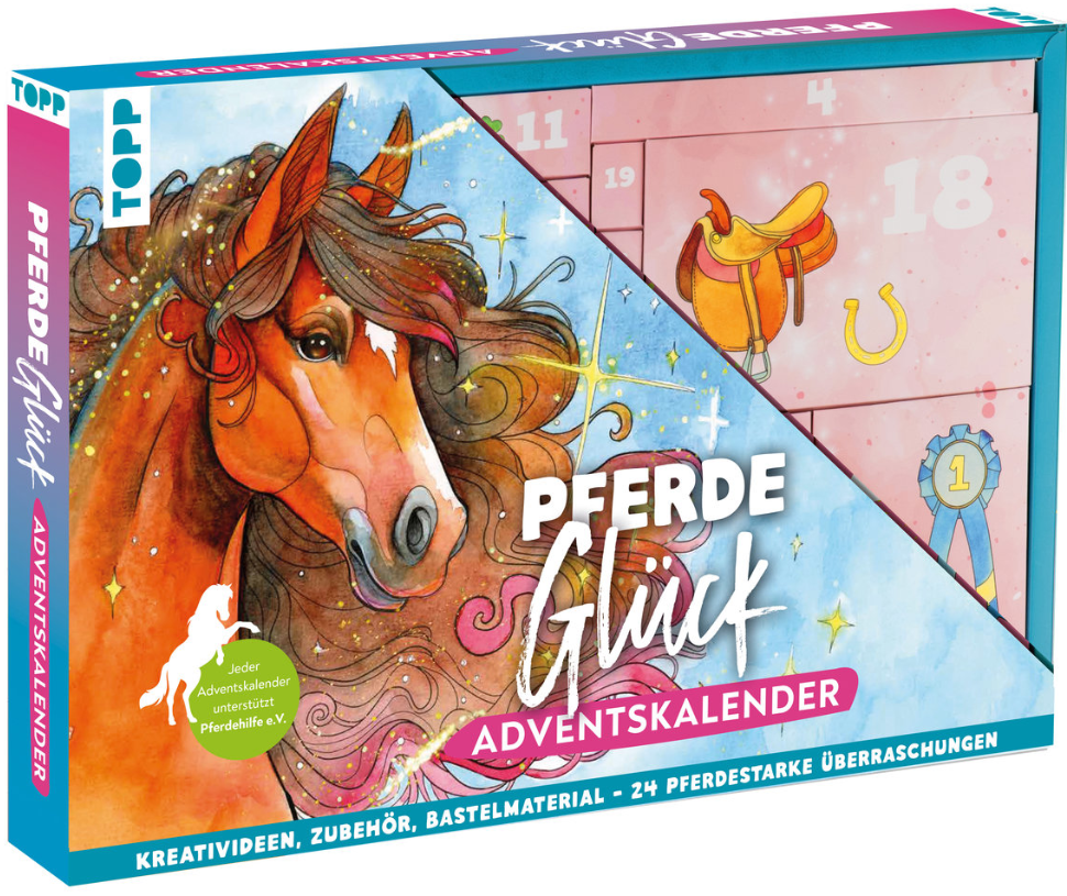 Pferdeglück - Der kreative Adventskalender. 24 Übe Frechverlag