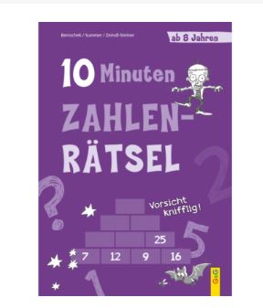 10-Minuten-Zahlenrätsel ab 8 Jahren G&G Verlag