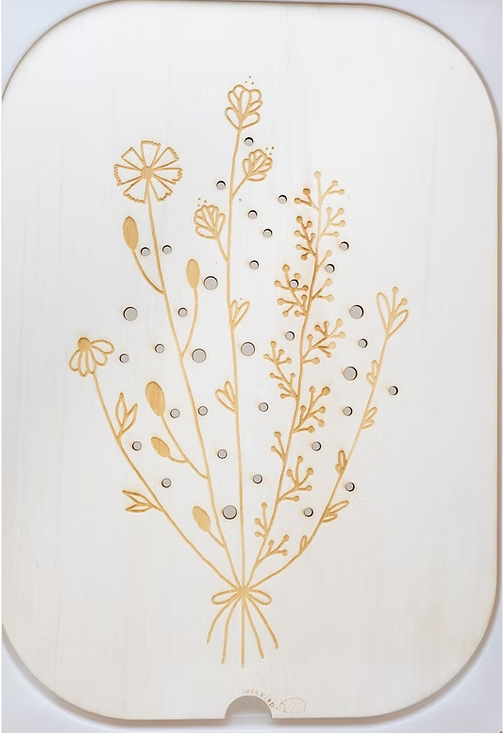 Blumenplatte klein Igelkind