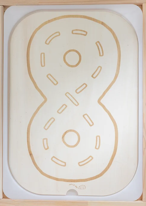 Straßenplatte klein Igelkind