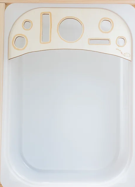 Experimentierplatte rund Igelkind