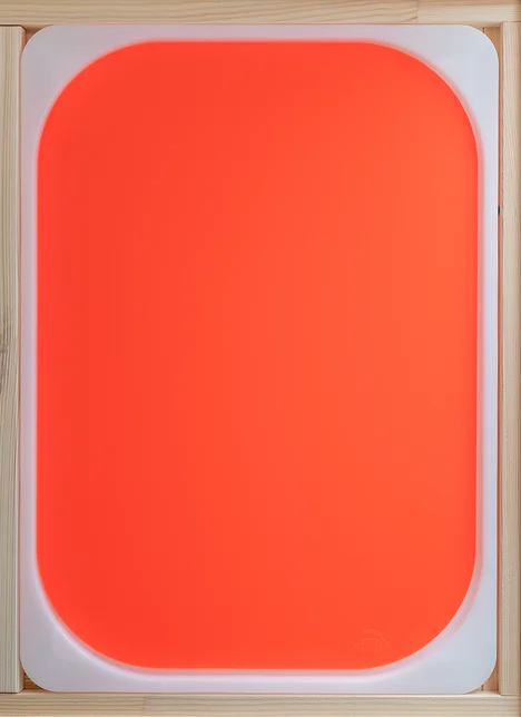 Orangenplatte groß Igelkind