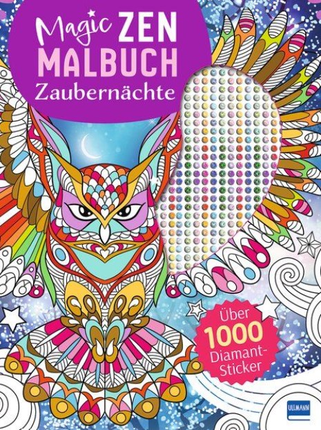 A3&: AV: Magic Zen Malbuch Zaubernächte Ullmann