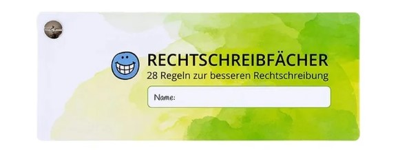 Rechtschreibregelfächer Piepmatz