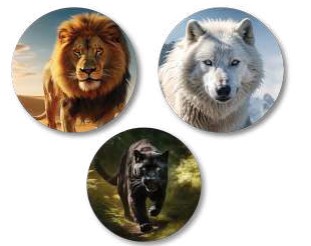 SALES: Patches Wild Animals Spirit