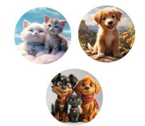 SALES: Patches Cats and Dogs Spirit