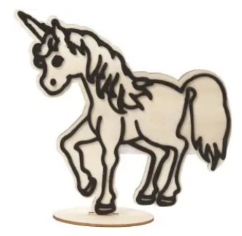 Deko-Figur, Einhorn, H 19 cm, 1 Stk creativ Company