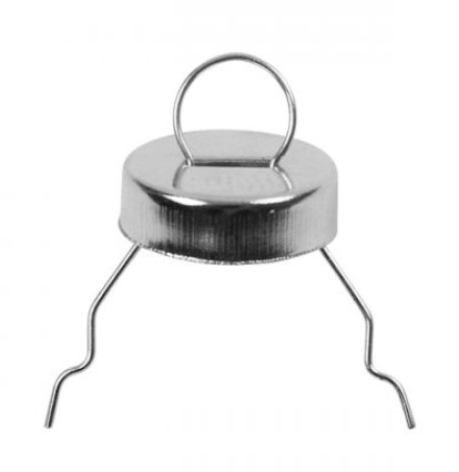 Aufhänger, D 13 mm, Lochgröße 5 mm, Silber, 25Stk/ creativ Company