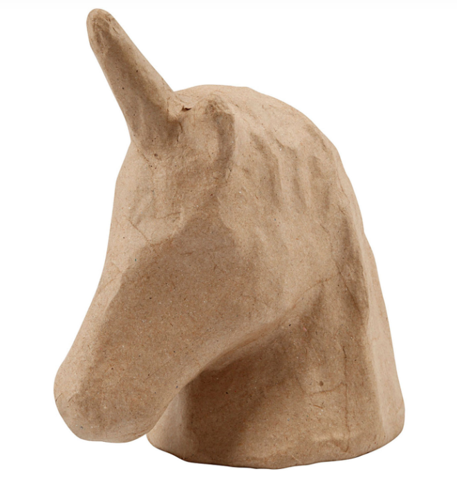 Einhorn-Kopf, H 18,5 cm, B 10 cm, 1 Stk creativ Company