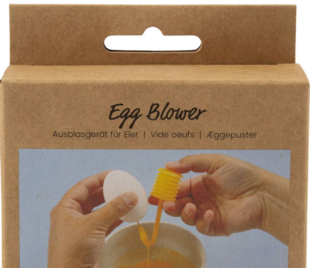 Ausblasgerät für Eier, 1 Set creativ Company