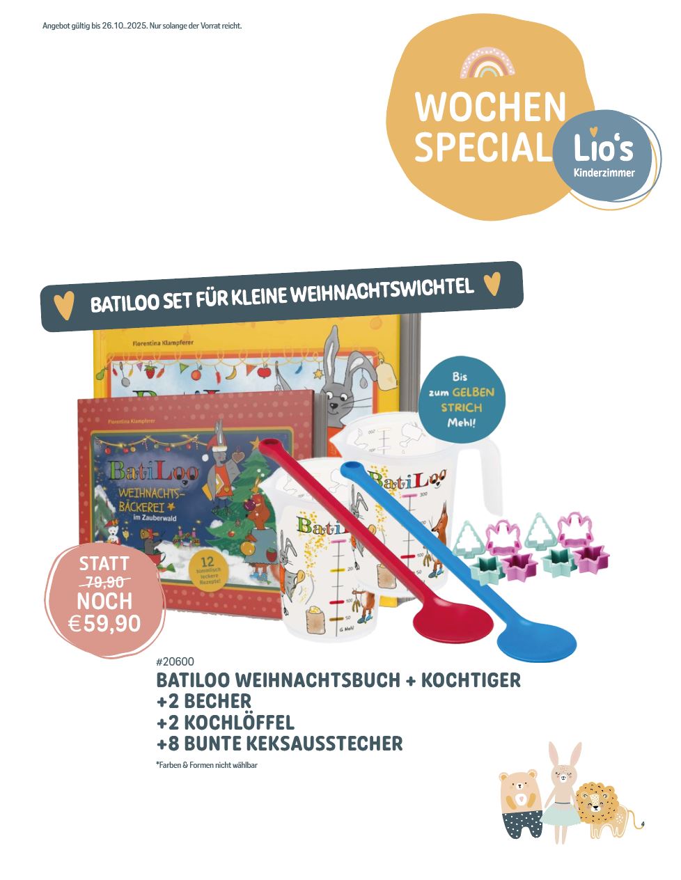 WS Batiloo Se für Weihnachtswichtel Batiloo