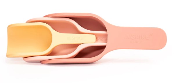 Inspire my Play - Schaufel Set- coral / yellow Inspire my Play