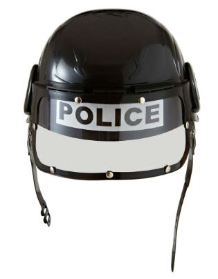 "POLIZEIEINSATZHELM" aus Hartplastik