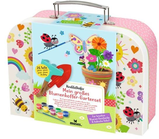 SALE: Krabbelkäfer Mein großes Blumenkoffer-Garten Moses