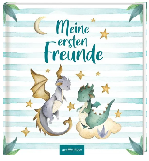 Meine ersten Freunde - Drachen (Aquarell-Optik) Ars Edition