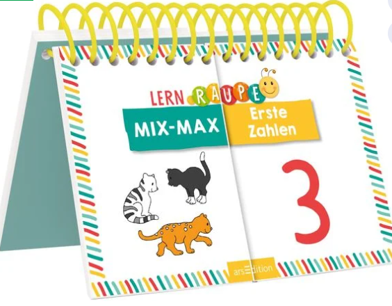 A3&: Lernraupe - Mix-Max Erste Zahlen Ars Edition