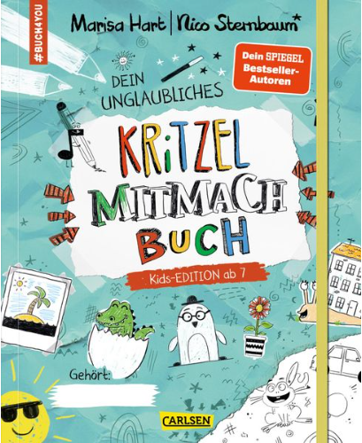 #buch4you: Dein unglaubliches Kritzel-Mitmach-Buch Carlsen