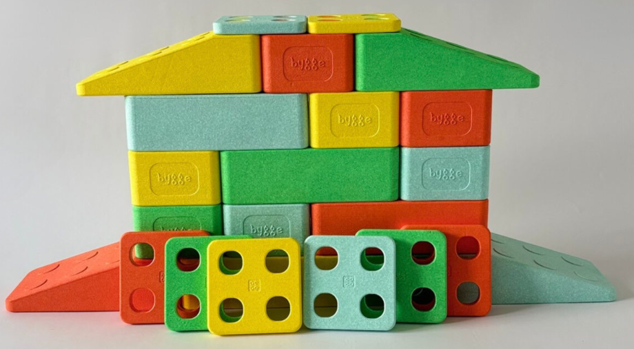 24-teiliges bygge Set "KREATIVFYR" Rieke+1St+Brett Bygge