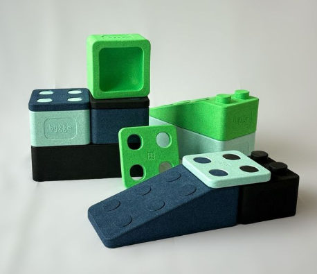 12-teiliges bygge Starterset "FARVESPIL" Ole+2St Bygge