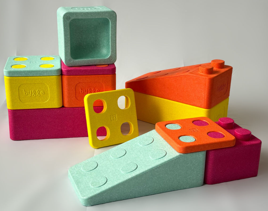 12-teiliges bygge Starterset "FARVESPIL" Josse+2St Bygge