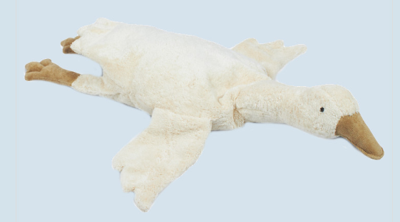 Kuscheltier Gans groß | weiß Beleduc