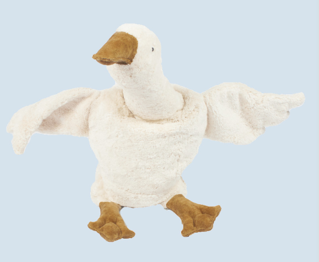 Kuscheltier Gans klein | weiß Beleduc