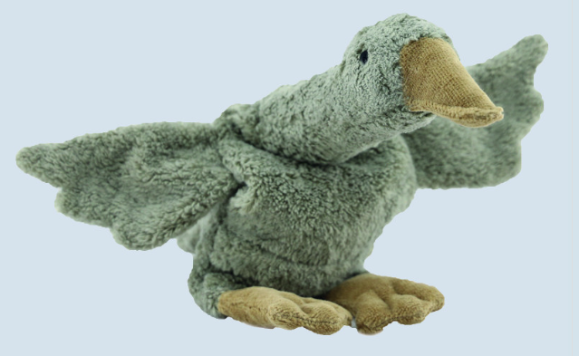 Kuscheltier Gans klein | grau Beleduc