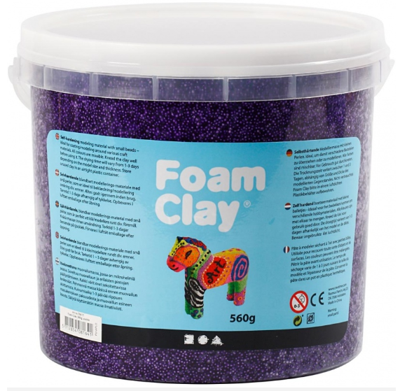 Foam Clay® , Flieder, 560g/ 1 Eimer creativ Company