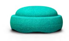 A3&: Stapelstein green