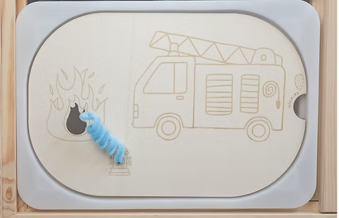 Feuerwehrplatte klein