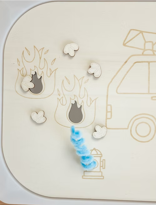 Feuerwehrplatte groß