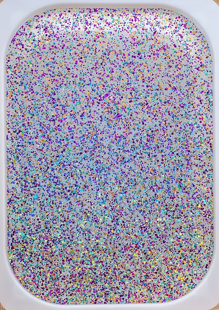 Konfettiplatte groß