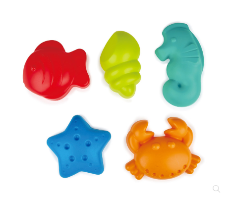 Meerestiere-Förmchen Set